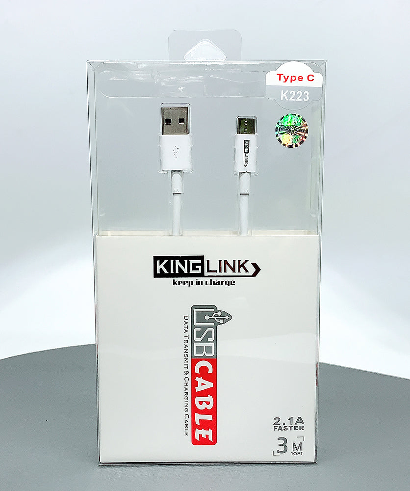 Kinglink K223 3m USB-A to C cable