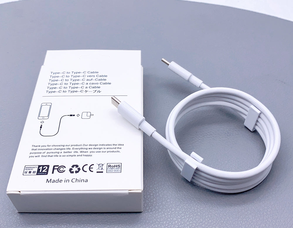 1m Type-C to C Cable (white box)