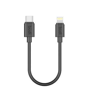 Budi DC023TL025 25cm 35W Type-C to Lightning Cable