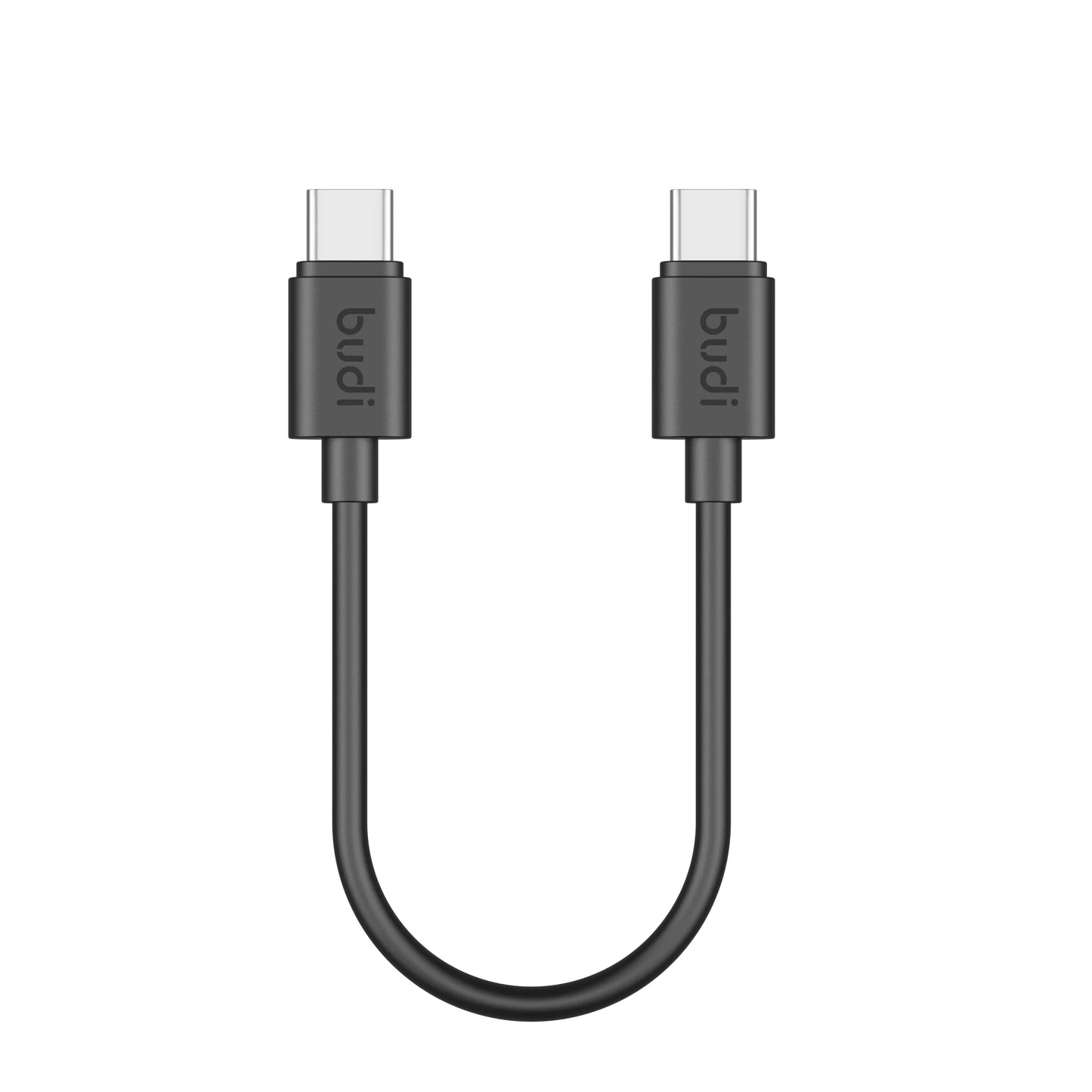 Budi DC023TT025B 25cm 65W Type-C to C Cable