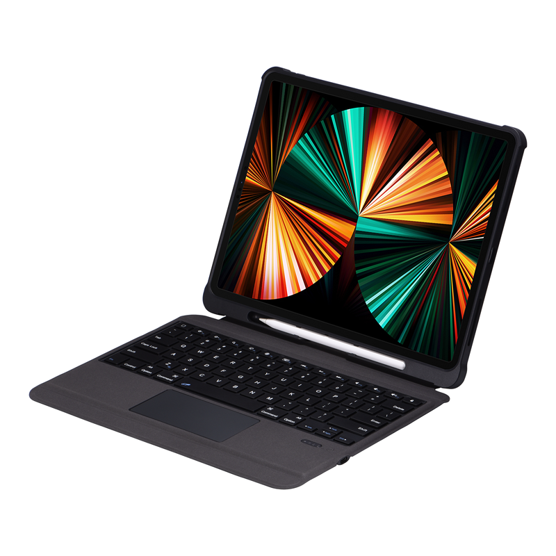 Case for Ipad Air 13 M3 2025/M2 2024 /Pro 12.9 2021/2020/2018 Smart magnetic detachable keyboard T209