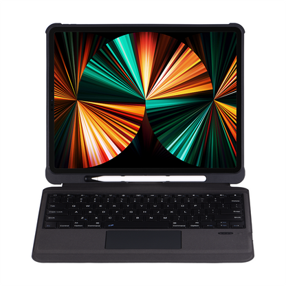 Case for Ipad Air 13 M3 2025/M2 2024 /Pro 12.9 2021/2020/2018 Smart magnetic detachable keyboard T209