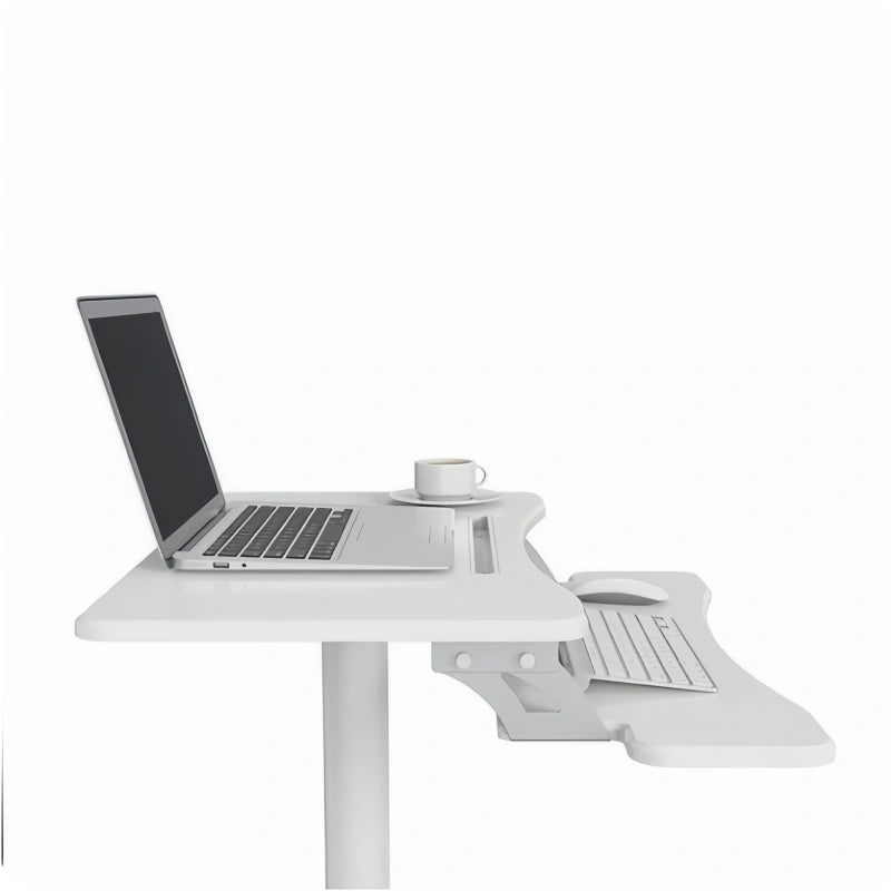 ONLINE Mobile WHEELY Sit Stand Desk Folding Work Station 710mm FDS108