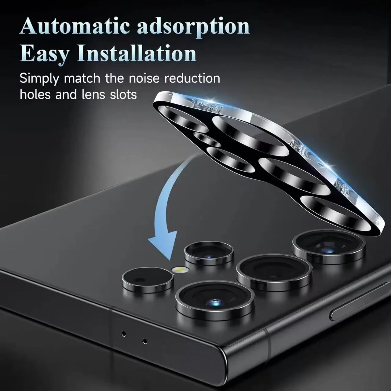 Camera glass screen protector for samsung