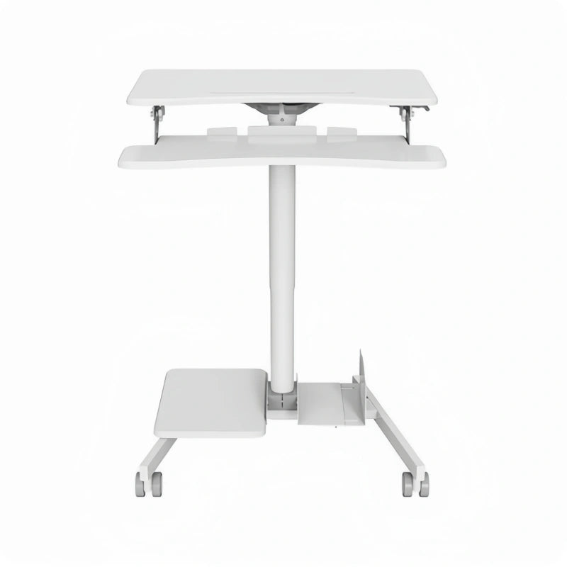 ONLINE Mobile WHEELY Sit Stand Desk Folding Work Station 710mm FDS108