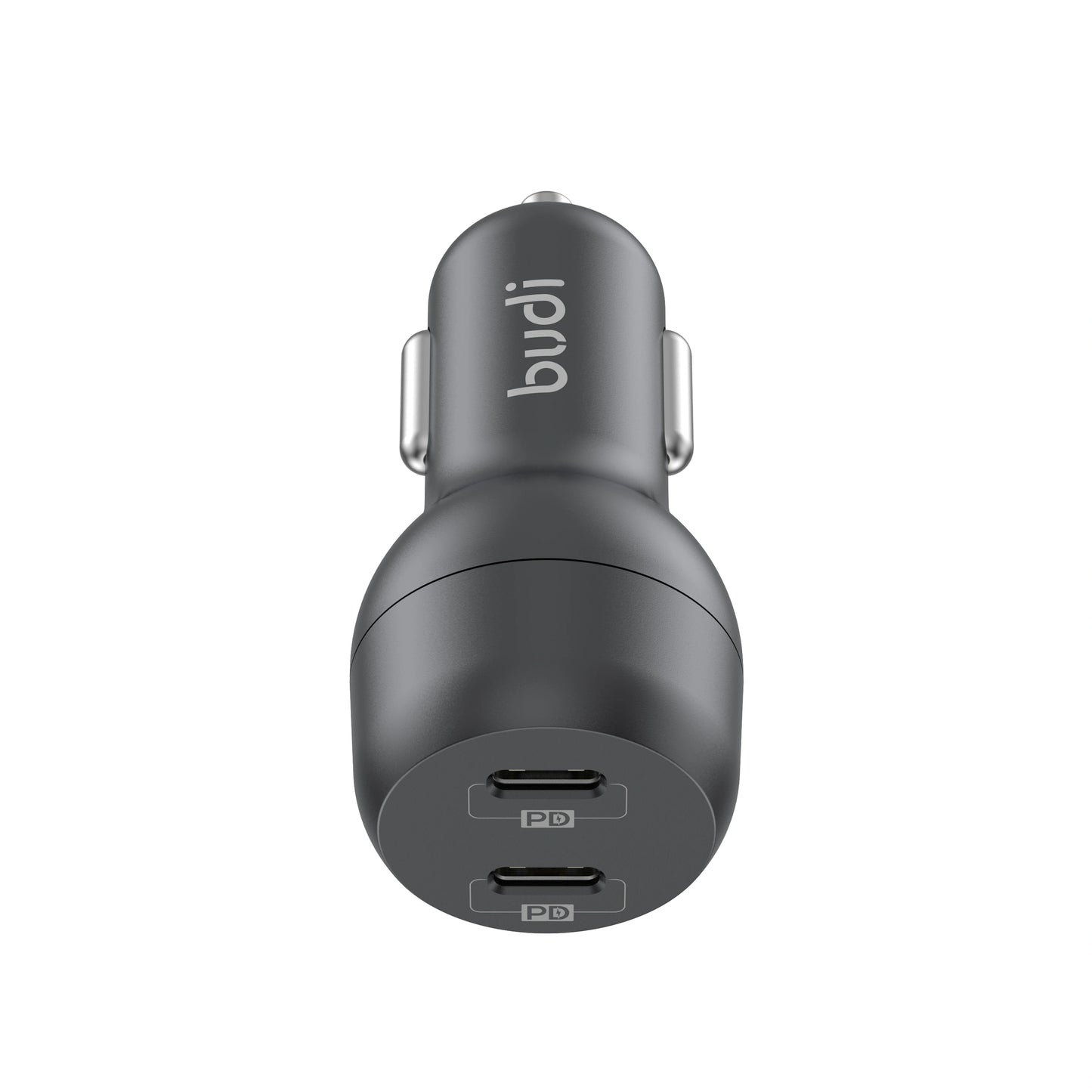 Budi CC108R 40W USB C+C car charger