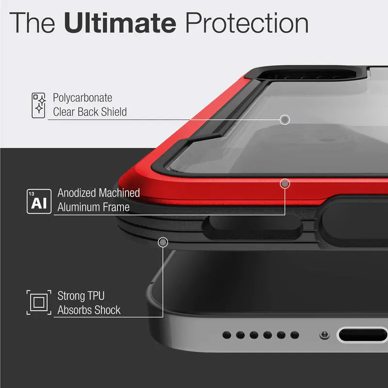 iPhone 13 Pro max 6.7 X-doria Defense Raptic Shield Case (12 Pro max fit)