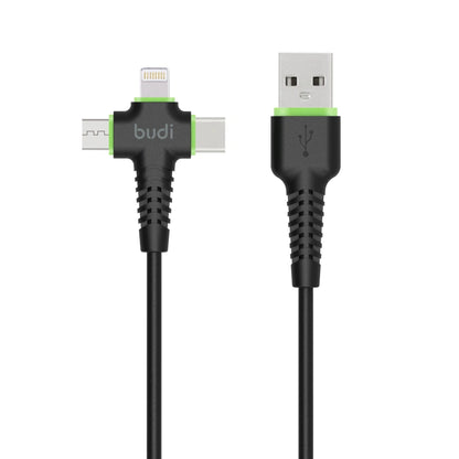 Budi DC150+ plus025 25cm 3 in 1 cable