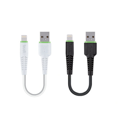 Budi DC150L02 20cm USB-A to Lightning cable