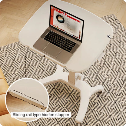 ONLINE Mobile Work Station WHEELY Sit Stand Desk Foldable Timber Look Desktop 680X535MM FA106lwoow