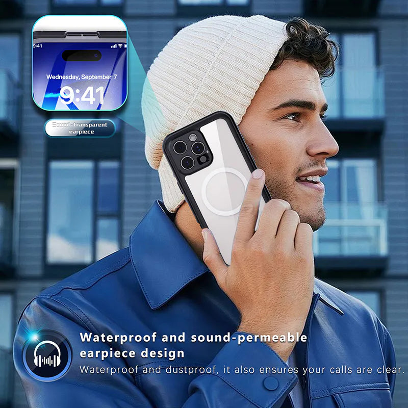 Case for iPhone 17 6.3 Waterproof MagFit