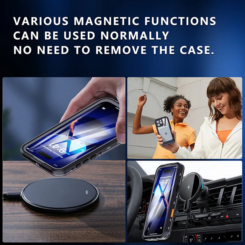 Case for iPhone 17 Air 6.6 Waterproof MagFit