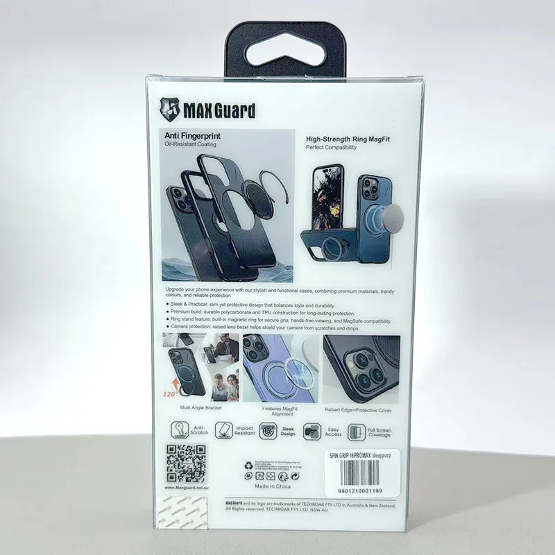 Case for iPhone 16 6.1 Maxguard Spin Grip MagFit