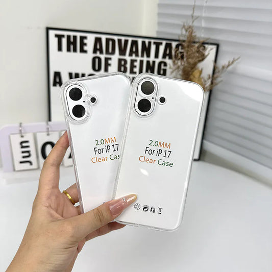 Case for iPhone 17 6.3 2MM Soft TPU