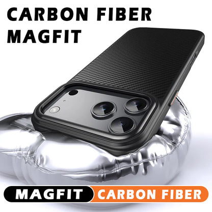 Case for iPhone 17 Pro 6.3 Maxguard Carbon Fiber MagFit