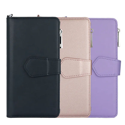 Case for iPhone 17 6.3 Maxguard Detachable Magnetic Zipper Wallet