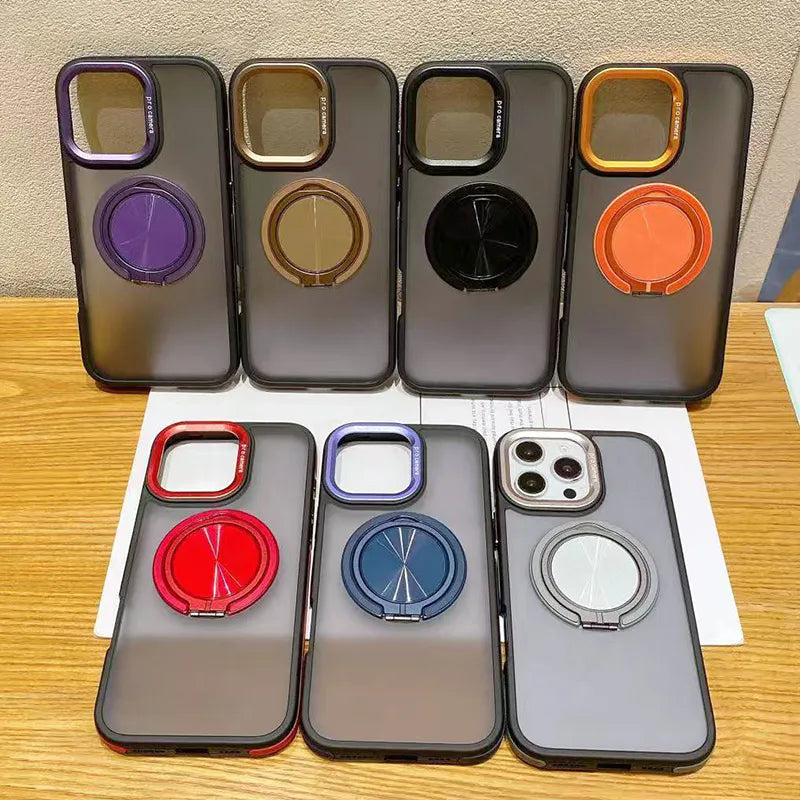 Case for Iphone 12/12 Pro 6.1 Frostring MagFit 360 Ring Holder