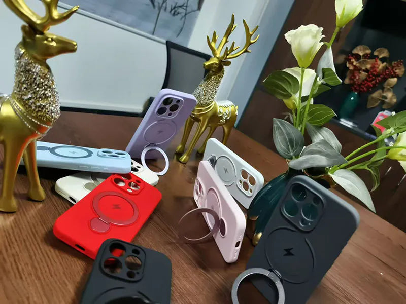 Case for iPhone 15 Pro 6.1 Gripoop MagFit 360 Ring Holder