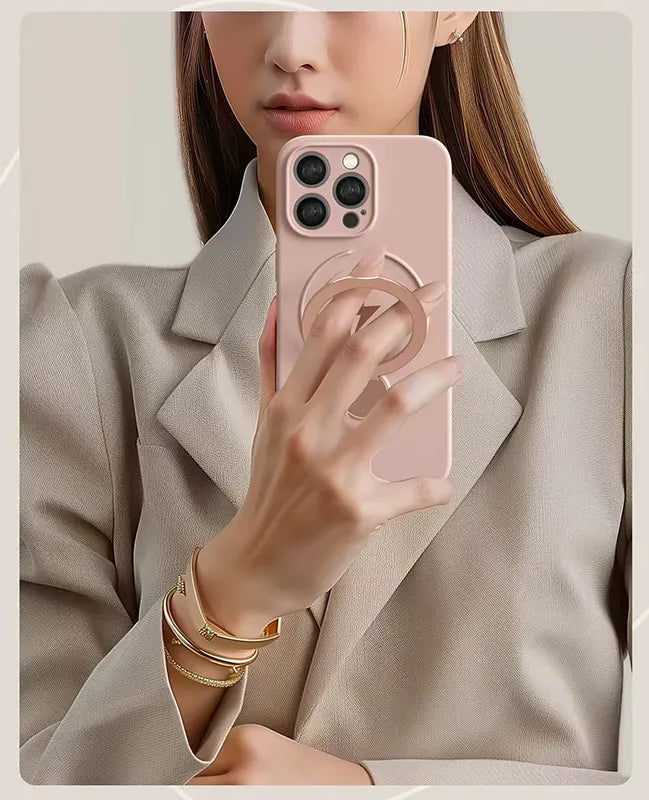 Case for iPhone 14 6.1 Gripoop MagFit 360 Ring Holder (13 6.1 fit)