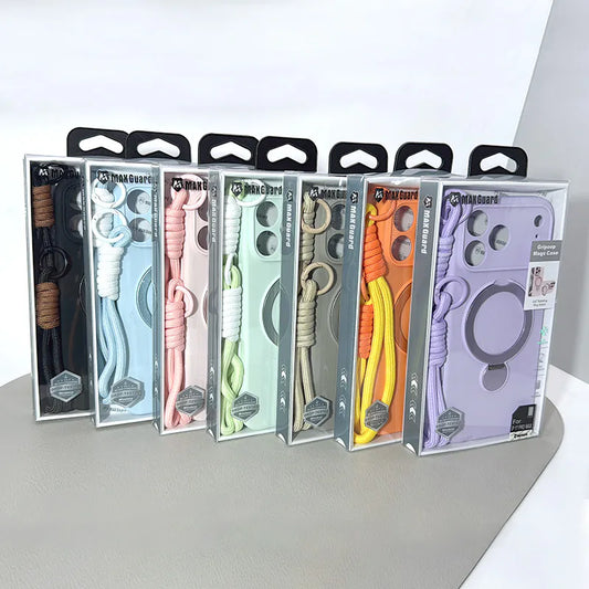Case for iPhone 17 Air 6.6 Gripoop MagFit 360 Ring Holder