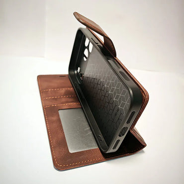 Case for iPhone 17 6.3 Hanman 2 in 1 detachable Magnetic Wallet