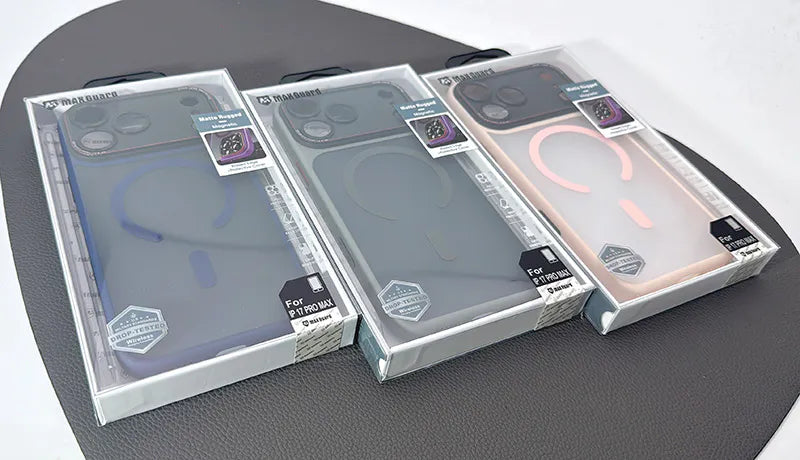 Case for iPhone 17 Air 6.6 Maxguard Matte Rugged MagFit (with AI Key)