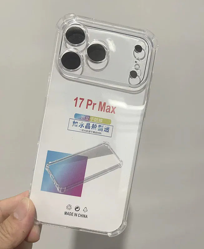 Case for iPhone 17 Pro max 6.9 Clear Corner tpu