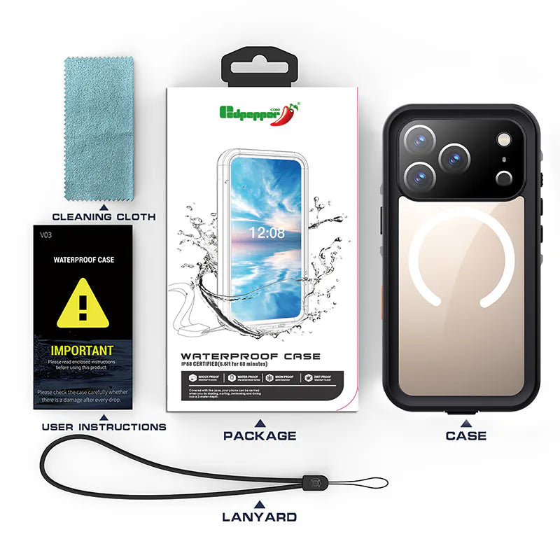 Case for iPhone 17 6.3 Waterproof MagFit
