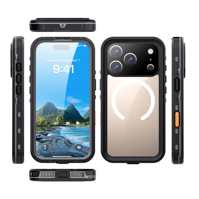 Case for iPhone 17 pro 6.3 Waterproof MagFIt