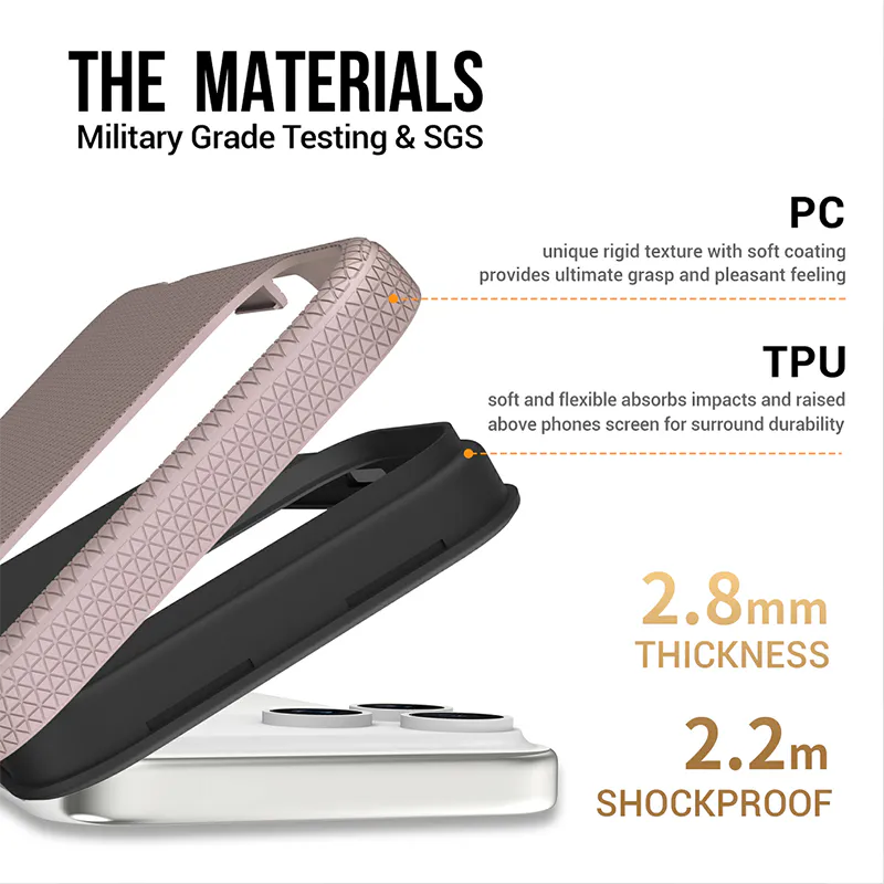 Case for iPhone 17 6.3 triangle series thin color baocai