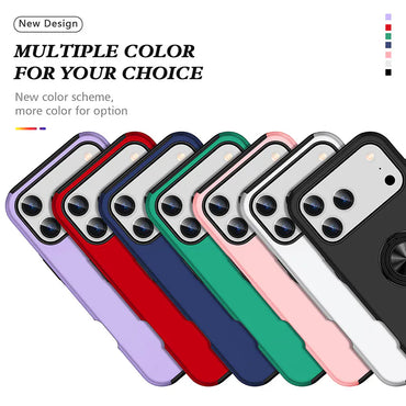 Case for iPhone 17 Pro 6.3 Kinglink Mag Ring with Kickstand