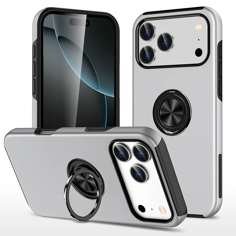 Case for iPhone 17 Air 6.6 Kinglink Mag Ring with Kickstand