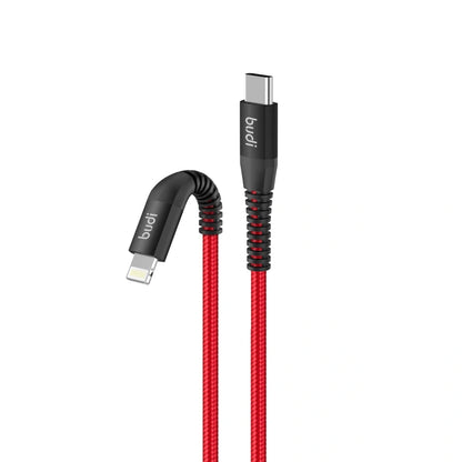 Budi 198TL 1m 18W Type-C to Lightning cable