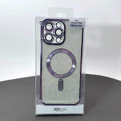 Case for Iphone 11Pro max 6.5 2 in 1 Luxury MagFit