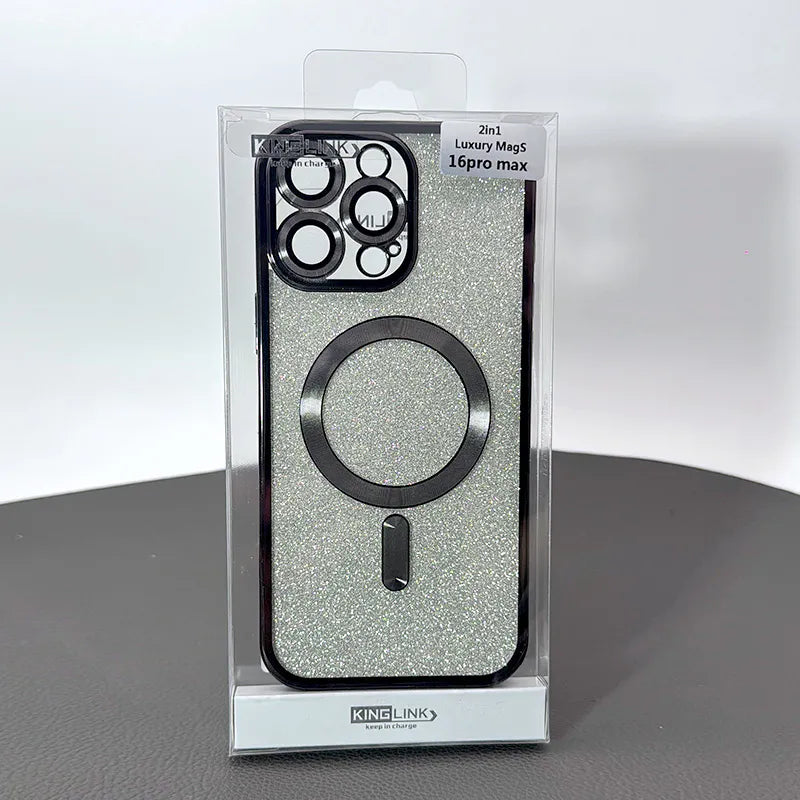 Case for Iphone ipx 2 in 1 Luxury MagFit
