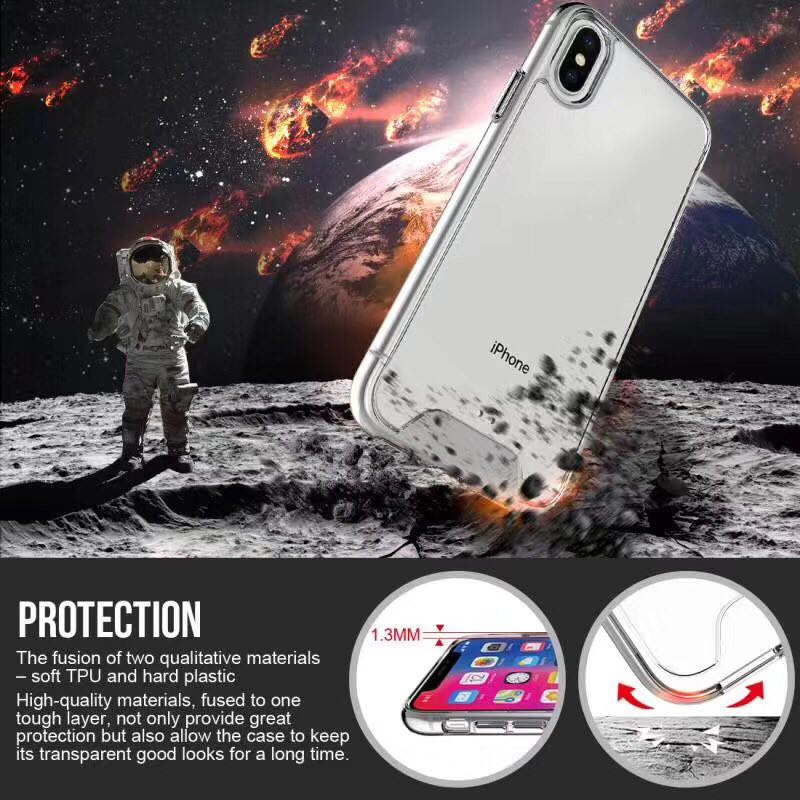 Case for Iphone Xsmax 6.5 SPACE TPU PC case