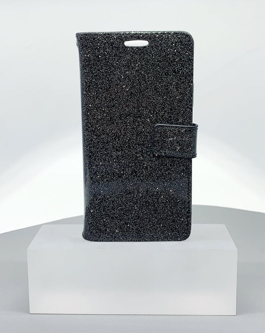 Case for Iphone 11pro 5.8 glitter Bluemoon wallet