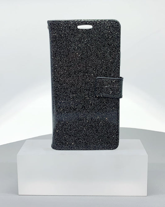 Case for Iphone 13 Pro 6.1 glitter Bluemoon wallet