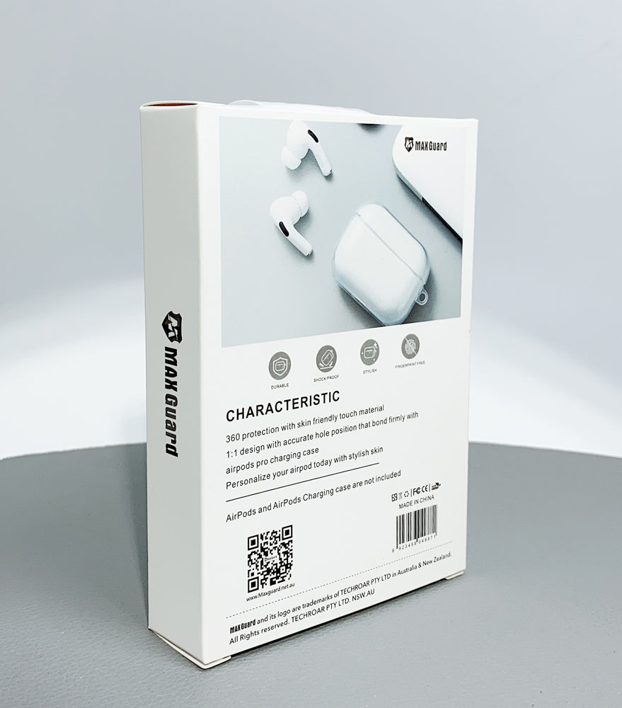 Maxguard Pro 3rd Gen Clear TPU Case for AirPods