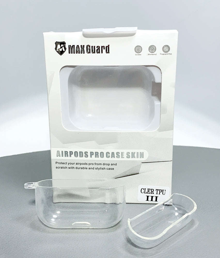 Maxguard Pro 1st/2nd Gen Clear TPU Case for AirPods