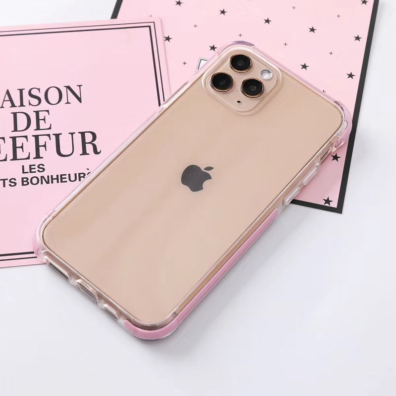Case for Iphone i7/8 clear efn corner hard  (i6/i7/i8 fit)