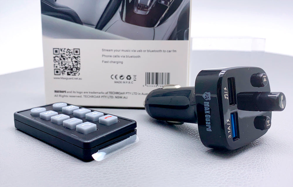 Maxguard CF1 Wireless Bluetooth FM Transmitter