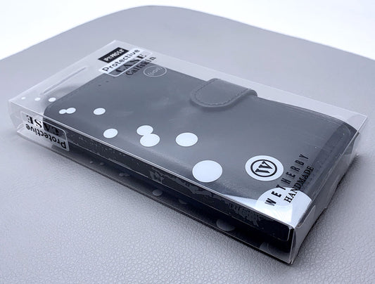 Case for Iphone i7/8+ plus Wetherby ( Calfskin ) handmade magnetic  with strap (i6+/i7+/i8+ fit)