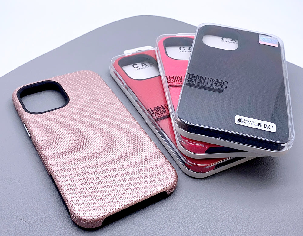 Case for Iphone 11 6.1 triangle series thin color back baocai
