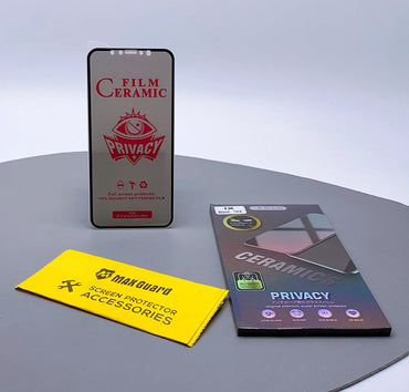 Ceramics PRIVACY glass screen protecter for iPhone