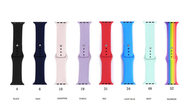 One-Color TPU Band For Apple Watch