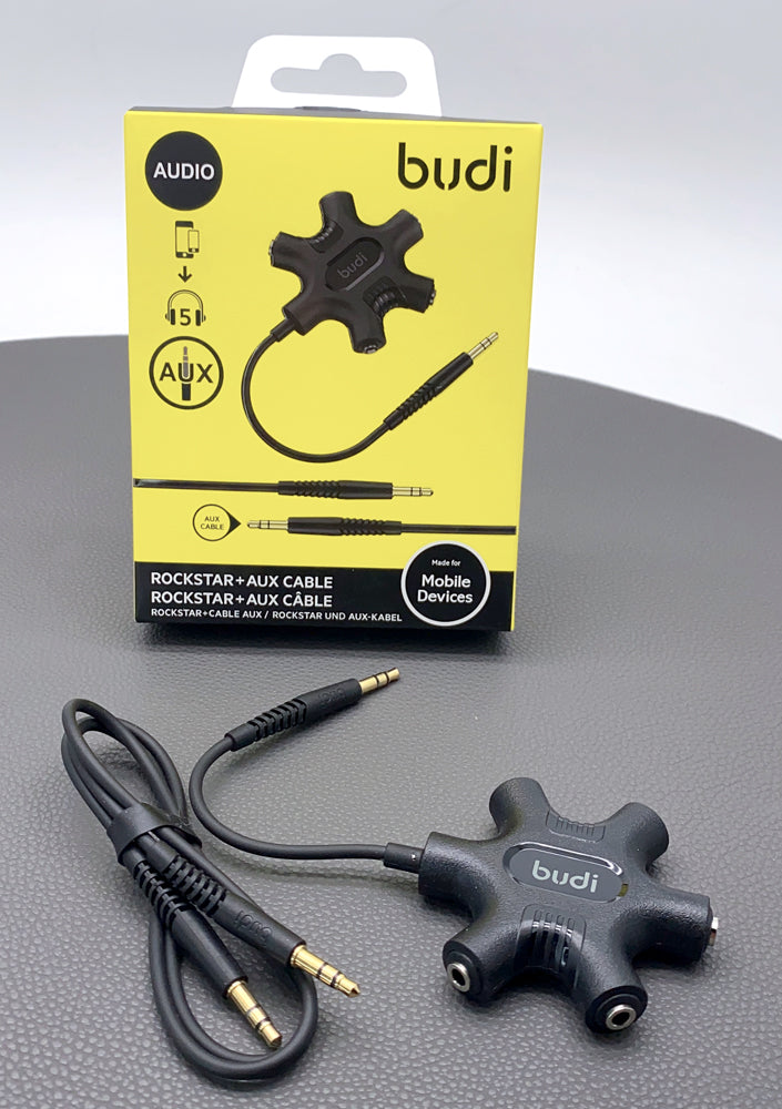 Budi DC123 Rockstar 3.5mm Cable
