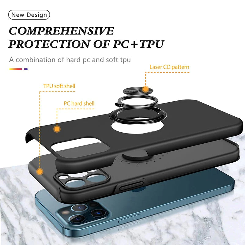 S25edge Kinglink mag ring case with kickstand