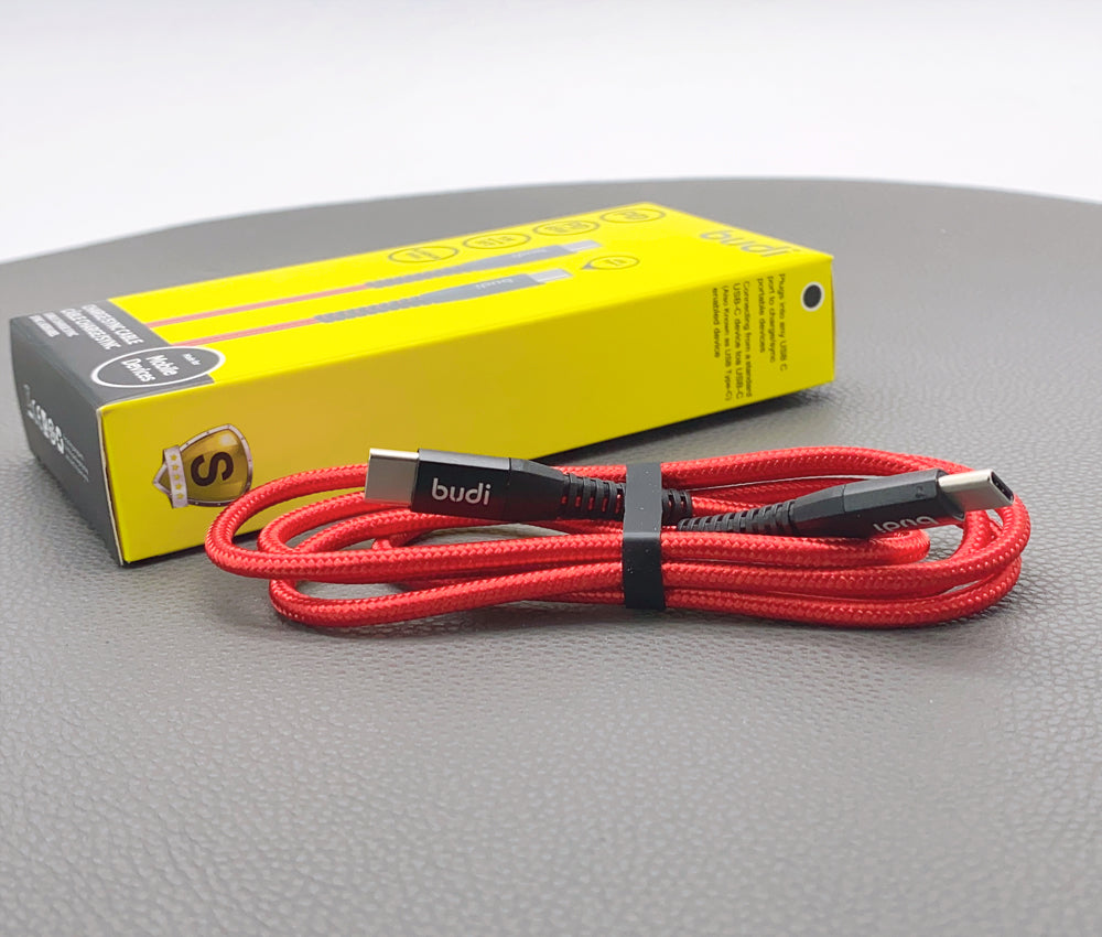 Budi M8J198TT 1m 65W Type-C to C cable