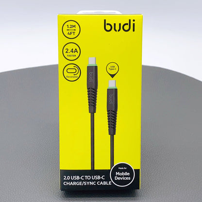 Budi M8J150TT 1.2m Type-C to C cable